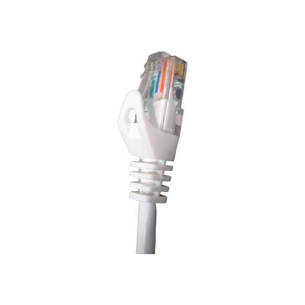 Chiptech, Inc Dba Vertical Cable Vertical Cable 092-658/25WH CAT5e Snagless Molded Patch Cable, 25 ft. (7.6 meter), White 092-658/25WH - main